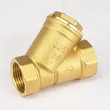 " BSPP Женский латунный в линии Y фильтр для мойки под давлением