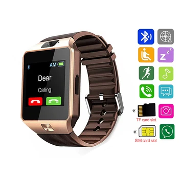 

DZ09 Smart Watch Smartwatch Men Watch For Apple IP67 Waterproof Bluetooth Android with SIM slot Camera Clock Bracelet Wristwatch