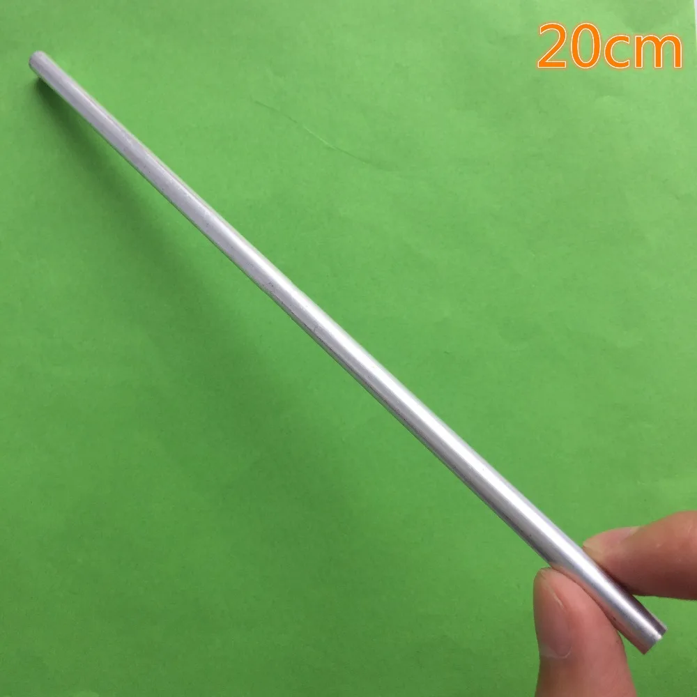 20 см K796 алюминиевая труба, диаметр 6 мм, внутренний диаметр 4 мм, полые круглые трубы для изготовления моделей DIY