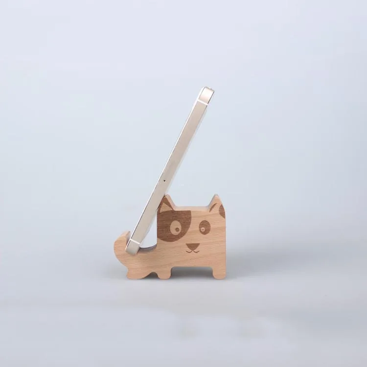 Universal Beech Wood Mobile Phone Stand Desk Phone Holder For iPhone 5s Sony Nokia HTC Cellphone Tablet Stand Cute Puppy Shape Universal Beech Wood Mobile Phone Stand Desk Phone Holder For iPhone 5s Sony Nokia HTC Cellphone Tablet Stand Cute Puppy Shape
