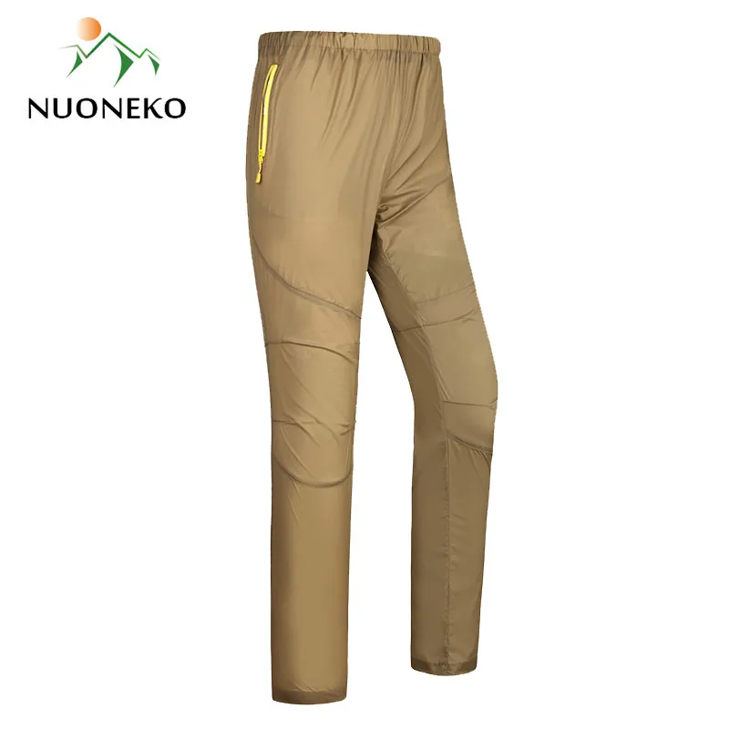 Nylon Ultra Thin Hiking Pants Summer Men Women's Quick Dry Outdoor Skin