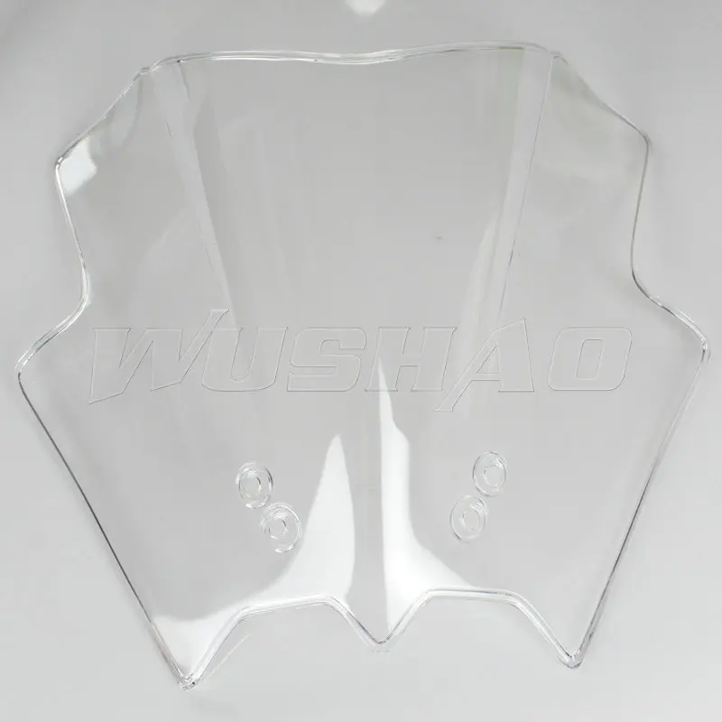 

Motocross Dirt Bikes Motorcycle Double Bubble Windshield WindScreen For KTM DUKE 125 200 390 Clear