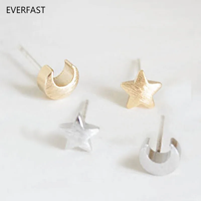 gold star earring
