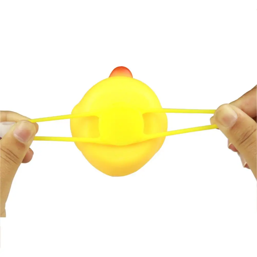 Broken Wind Duck Wearing A Helmet Horn Bicycle Motorcycle Hard Hat Horn Light Toy Broken Duck Social Horn Bicycle Lamp Toy Bell