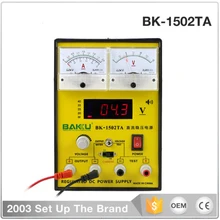 BK-1502TA DC regulated power supply ammeter, digital display 15V 2A adjustable BK-1502TA DC regulated power supply ammeter, digital display 15V 2A adjustable