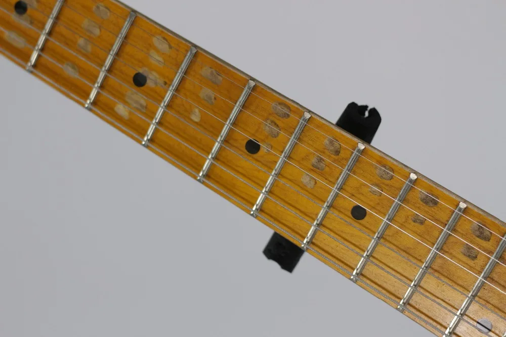 custom shop. TELE 6 Strings Maple fingerboard purple Electric Guitar,telecaster gitaar relics by hands guitarra.real photos