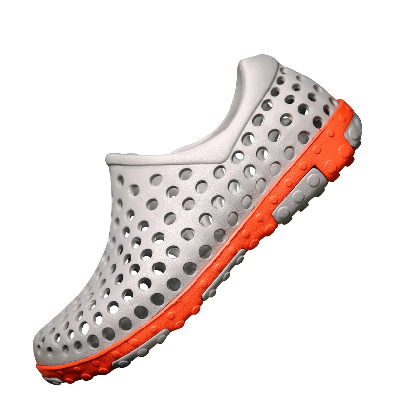 صنادل شاطئ الصيف أحذية ماء الرجال تنفس المنبع أكوا أحذية رجل نهر البحر النعال في الهواء الطلق الصنادل تنيس Masculino