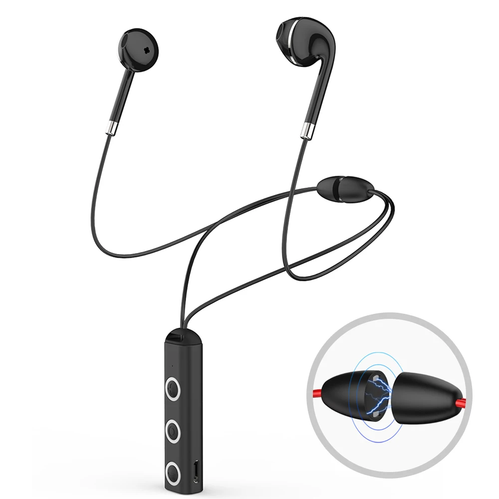 KHH B3 Bluetooth наушники Беспроводной соединения легкий шейным Спорт Наушники