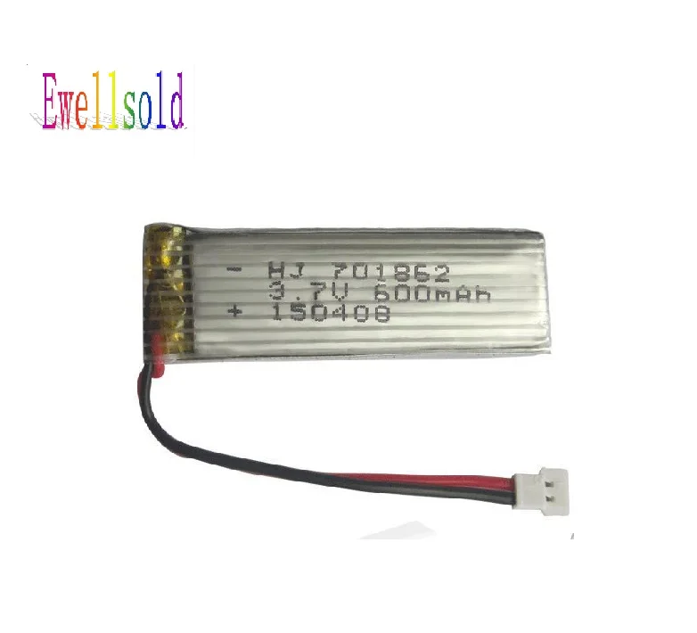 Ewellsell 2 шт. wlotoys V930 V977 V988 R/C Вертолет 3 7 в 600 мАч литий-полимерный аккумулятор 701862 |