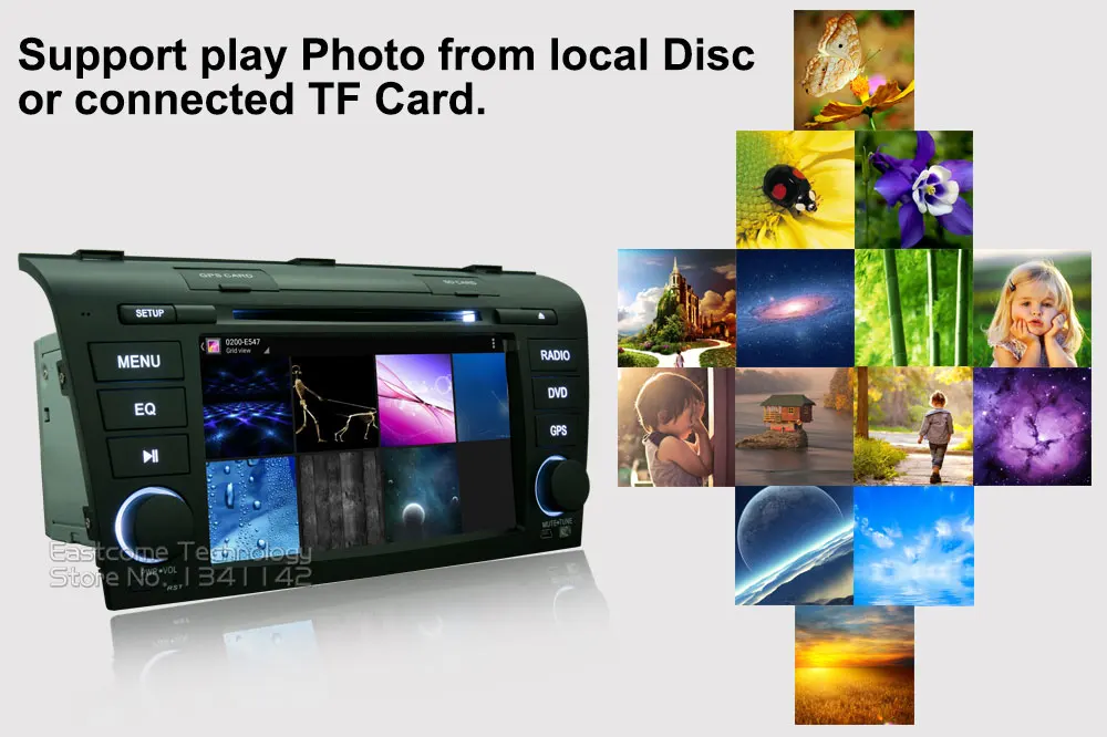 Flash Deal Pure Android 6.0 Car DVD for Mazda 3 2004 2005 2006 2007 2008 2009 With Octa Core Radio Bluetooth Rear View Camera 19