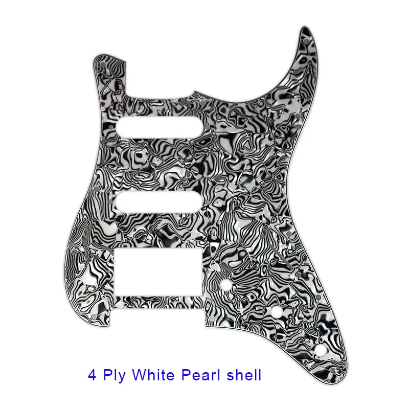 4 ply white pearl shell