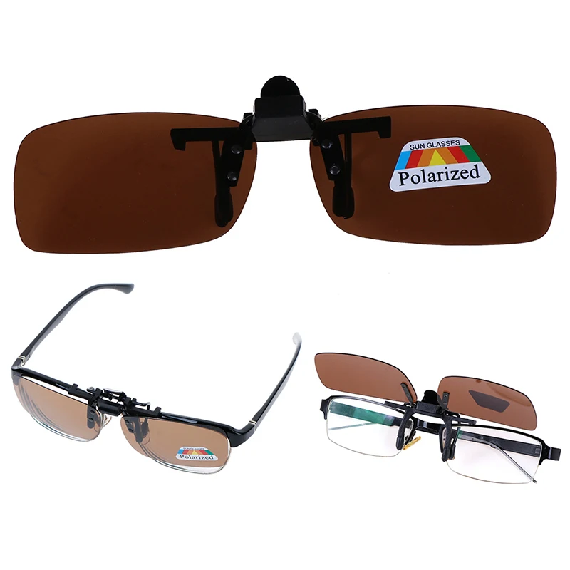 Clip Para Gafas De Sol Polarizadas UV400: Se Levanta Con Un Gesto, Ideal Para Conducir, Deporte Y Uso Sobre Gafas Graduadas