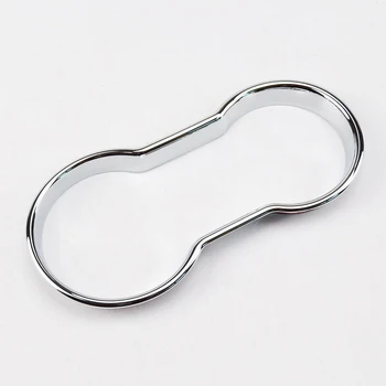 

For Buick Encore For Opel Vauxhall Mokka Chrome ABS Replacement Cup Holder Trim Cover Durable