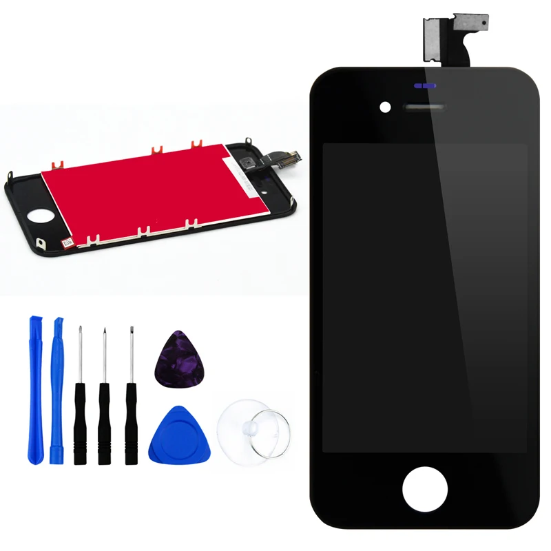 

Hot-Truth 1PCS Excellent AAA+++ Quality Screen For iPhone 4 4S 5 5S 5C LCD Display Digitizer Touchscreen Assembly+Tools