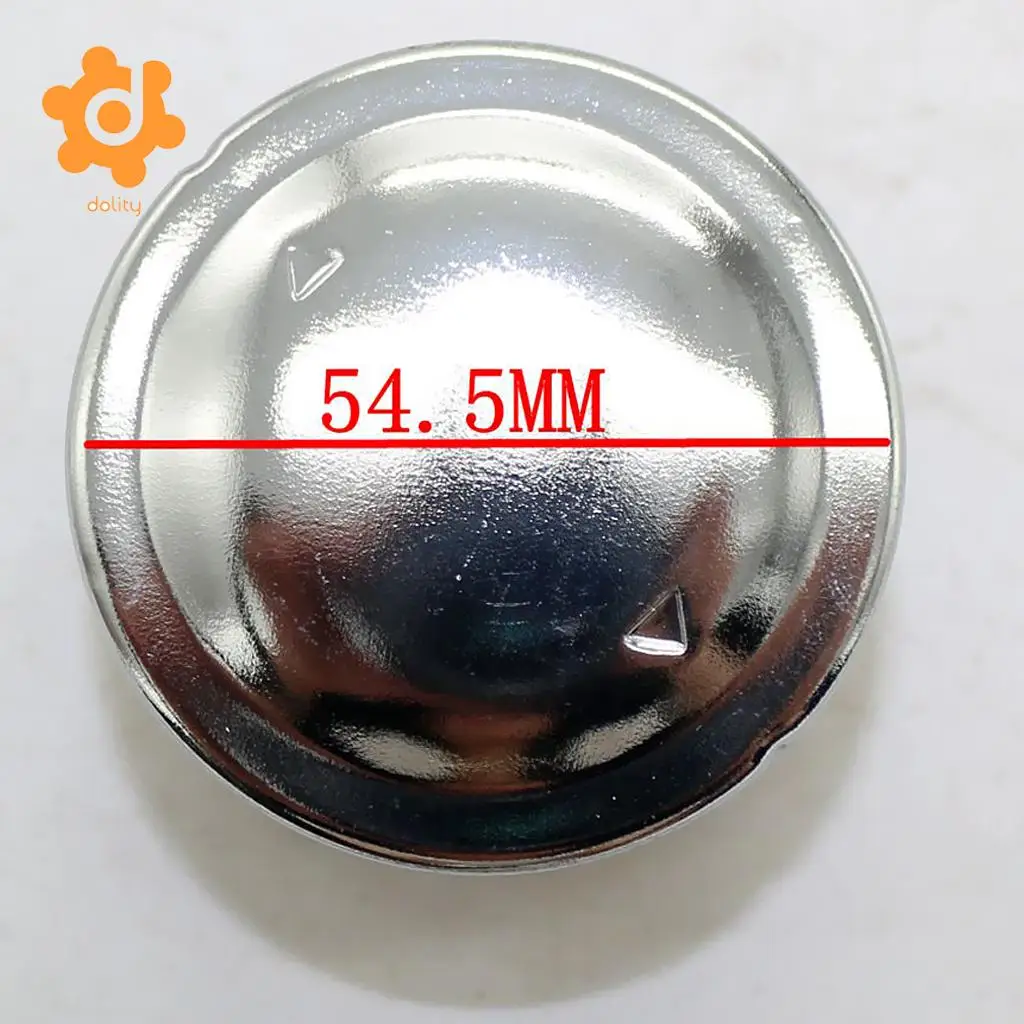 Silver Motorcycle Fuel Gas Tank Cap Replacement for GY6 125CC Scooter