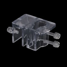 Accessoire de filtre à poisson en verre, réservoir de poisson de l'aquarium support de tuyau en verre de lys support fixe crochet de support de tuyau d'eau d'écoulement(China)