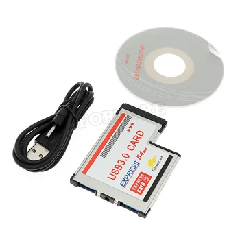 

NEW notebook Express to USB 3.0 Expansion cards ExpressCard 54 slip Adapter Converter