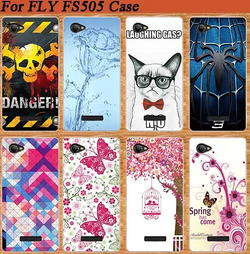 

Fashion Soft TPU Silicone Protective Phone Cover DIY Case For Fly FS505 Nimbus 7 Phone Back Covers for Fly Nimbus 7 FS505 FS 505
