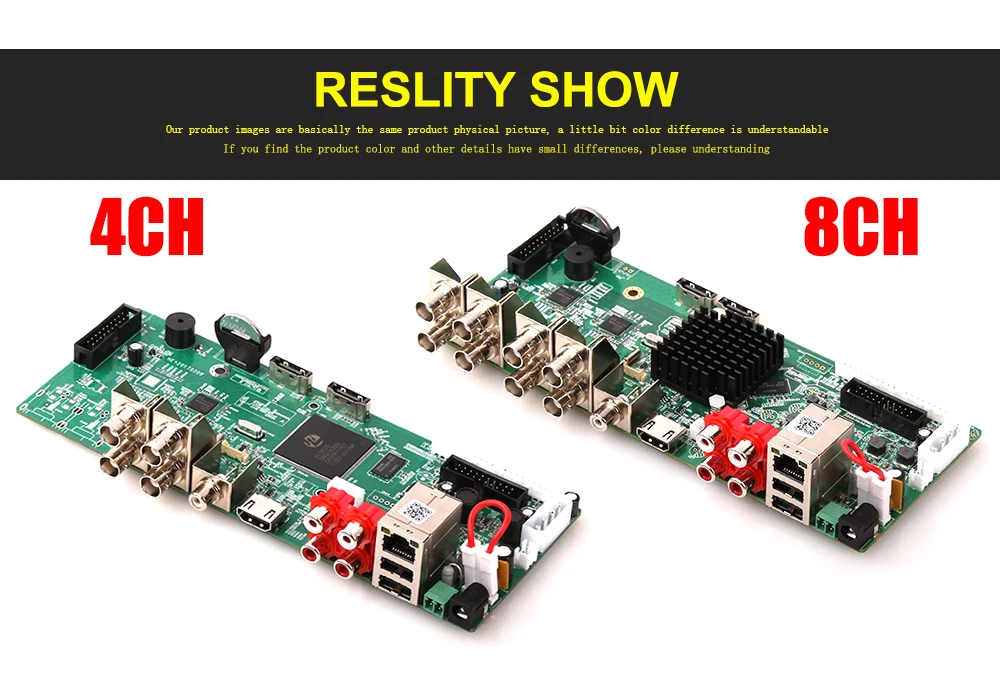 Новое поступление Основной PCB AHD4MP 4/8 канальный AHD DVR рекордер видео рекордер 8 канальный AHD DVR 1080P 4MP AHD для 4MP AHD камеры