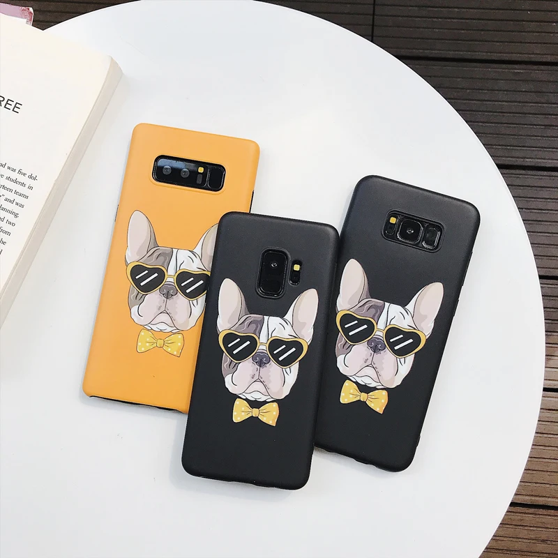 GYPHCA милые крутые чехлы для телефонов Samsung S9 чехол Galaxy S9Plus S8 Plus NOTE 8 матовый