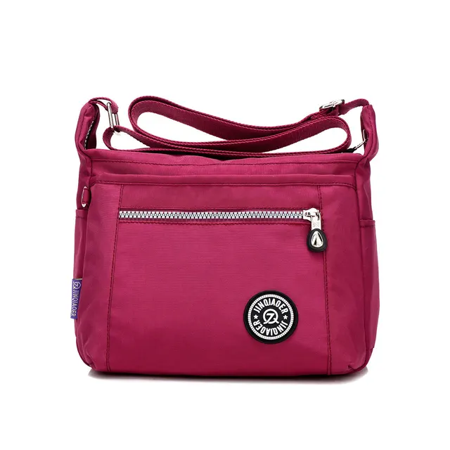 Bolsos impermeables de nylon para mujeres 2018 bolso bandolera de mujer bandolera de colores de lujo para mujer de viaje femenina|Bolsos bandolera| - AliExpress