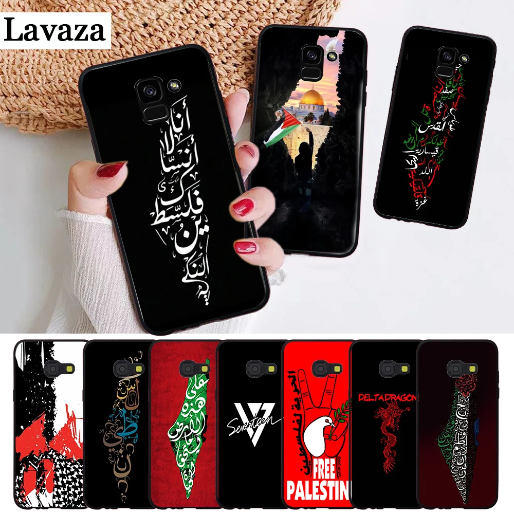 

Lavaza Palestine Broadsword Unique Design Silicone Case for Samsung A3 A5 2016 2017 A6 Plus 2018 A7 A8 A9 A10 A30 A40 A50 A70 J6