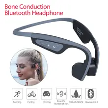 Big discount EliKliv LF-19 Bone Conduction Headset Bluetooth 4.0 Sweatproof Comfortable Earphone Headphone Headset For IOS/Andriod Sports