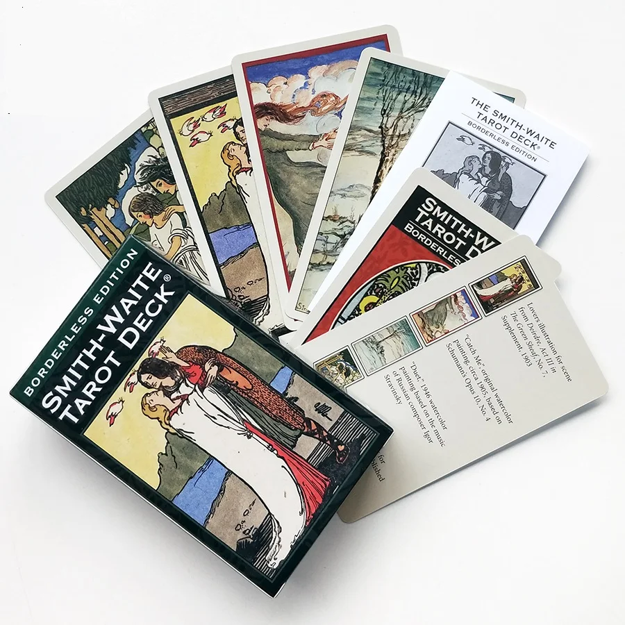 100% Оригинальная английская версия 84 шт. Smith Waite Tarot Deck tarots настольные игровые
