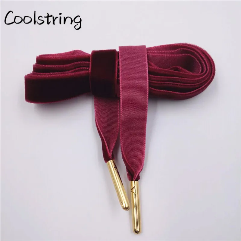 Coolstring/60-180 см; длина 1,27 см; ширина; бархатные шнурки для женщин и мужчин; цвет черный, белый; цветные спортивные повседневные ботинки; обувь на шнуровке