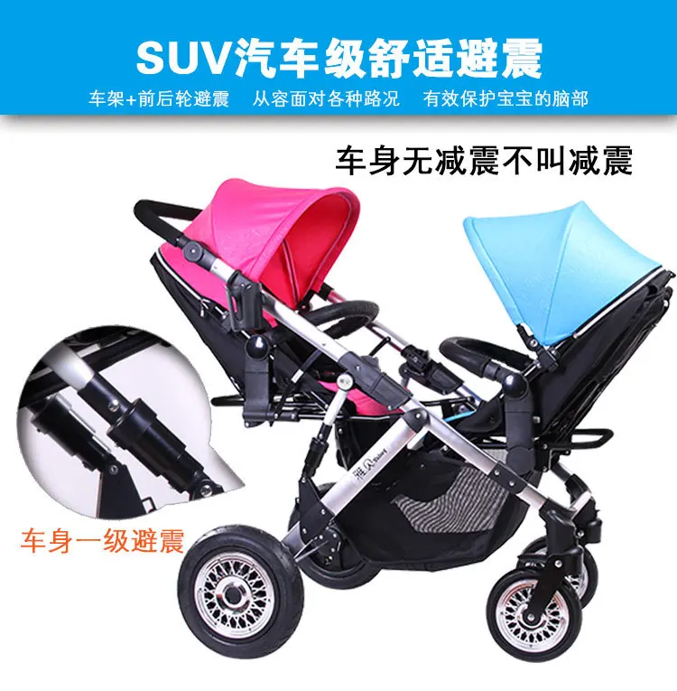 Детская прогулочная коляска для близнецов, легкая складная прогулочная коляска для близнецов 3C, прогулочная коляска cochecito bebe gemelar, распродажа