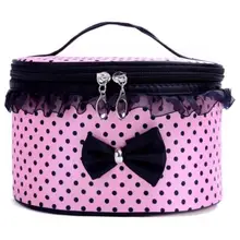 Bags For Women Portable Travel Toiletry Makeup Cosmetic 2016 Zipper Bag Organizer Holder Handbag mochila feminina