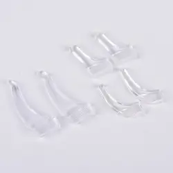 10 пар Высокое качество мягкий силиконовый прозрачный Нескользящие силиконовые ушные крючки храм наконечник держатель очки, аксессуары