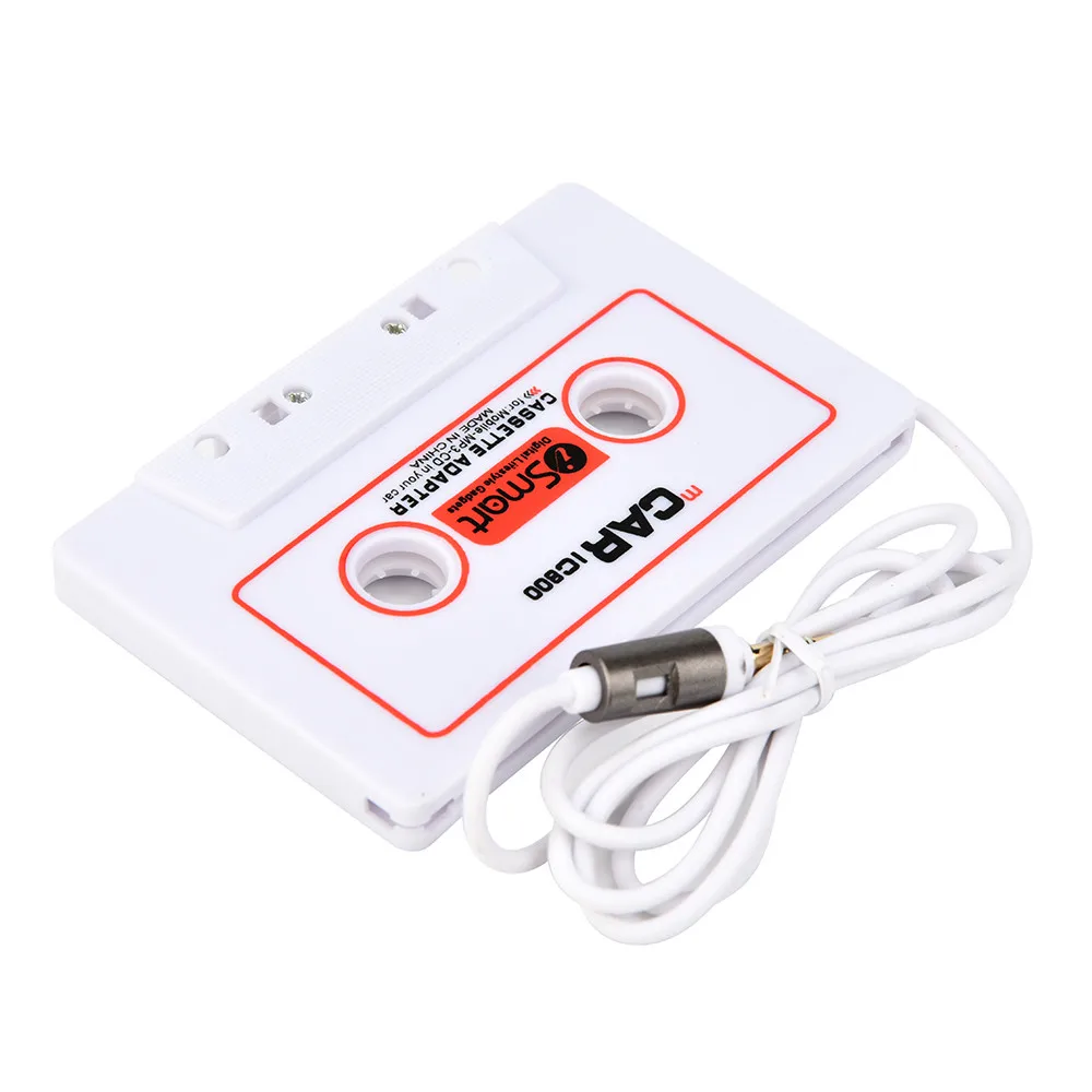 

Car Automobile IC800 Cassette Casette Tape 3.5mm AUX Audio Adapter For MP3/MP4 CD For iPod/iPhone Car Audio Drop shipping#25