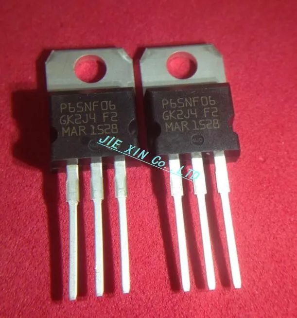 

Free shipping! 100pcs STP65NF06 P65NF06 65NF06 60V 60A N-CH TO-220 MOSFET