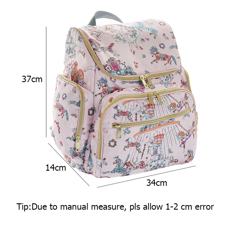 Baby Diaper Bag Multifunction Maternity Bags Baby Care Travel Milk Bottle Warmer Backpack Mummy Large Portable Nappy Bag BB6049 (5)