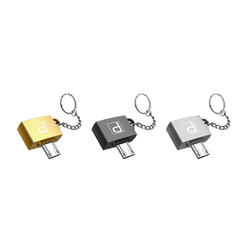 Micro USB к USB 2,0 Женский адаптер конвертер Смарт USB адаптер комплект подключения для смартфонов Аксессуары для мобильных телефонов
