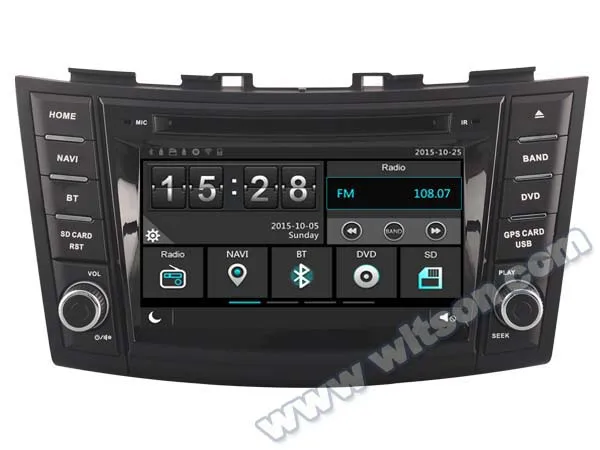 Cheap WITSON CAR DVD GPS For SUZUKI SWIFT 2011-2012 with Capctive Screen 1080P DSP WiFi/3G/DVR(optional) Good Price 2