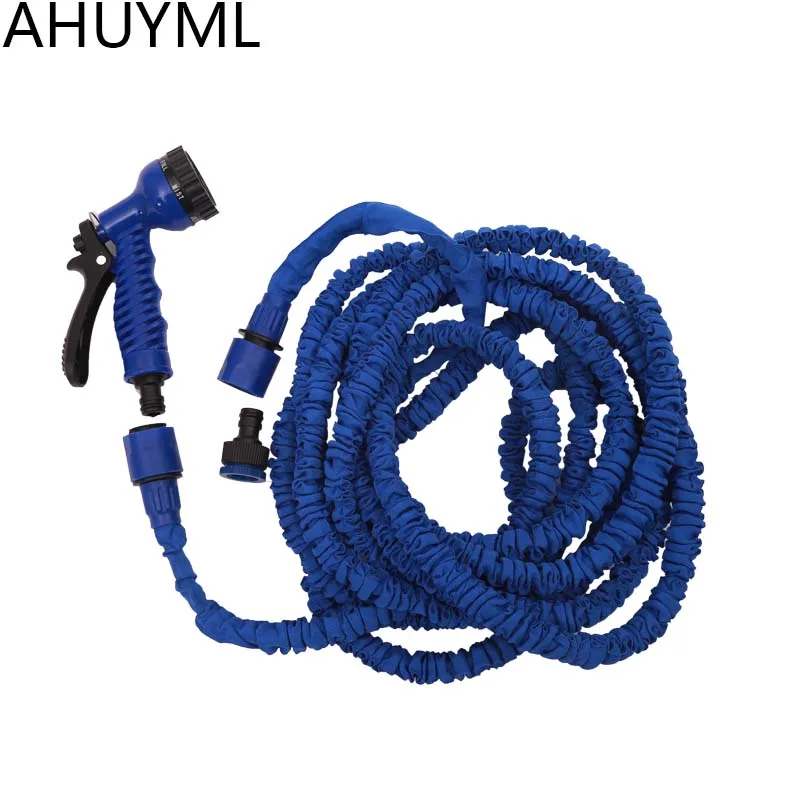 25 200FT Expandable Magic Flexible Garden Water Hose For Car Hose Pipe