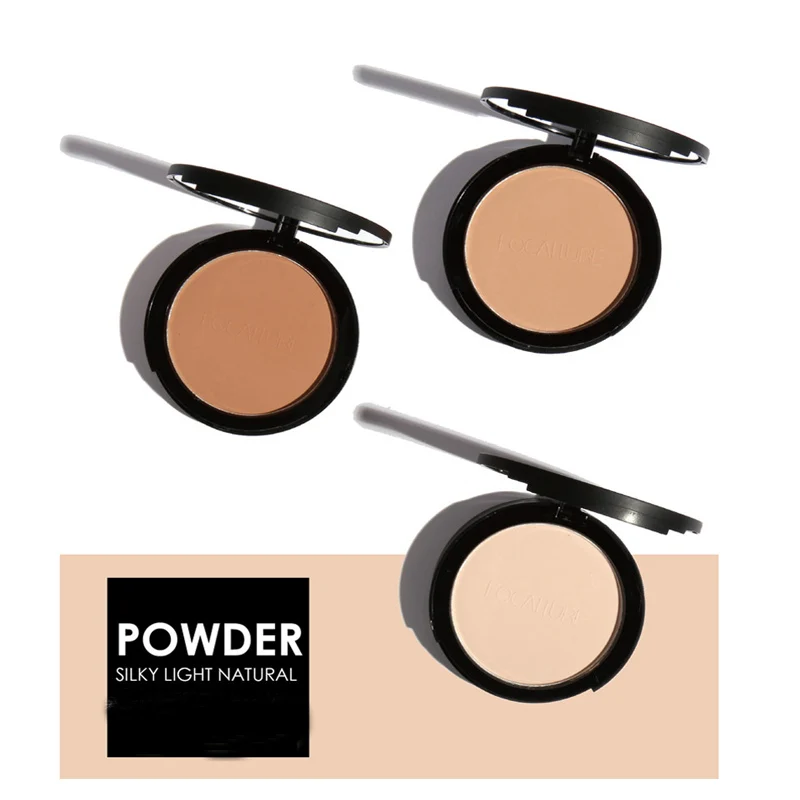 

3 Colors Matte Loose Powder Face Makeup Powder Skin Finish Pressed Powder Palette Studio Fix Concealer Contour Make Up Cosmetics