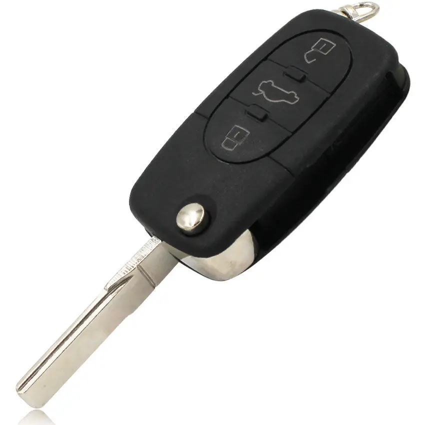 

Folding Remote Key Case Shell Pad Entry Fob with Blade for Audi A4 A6 TT S4