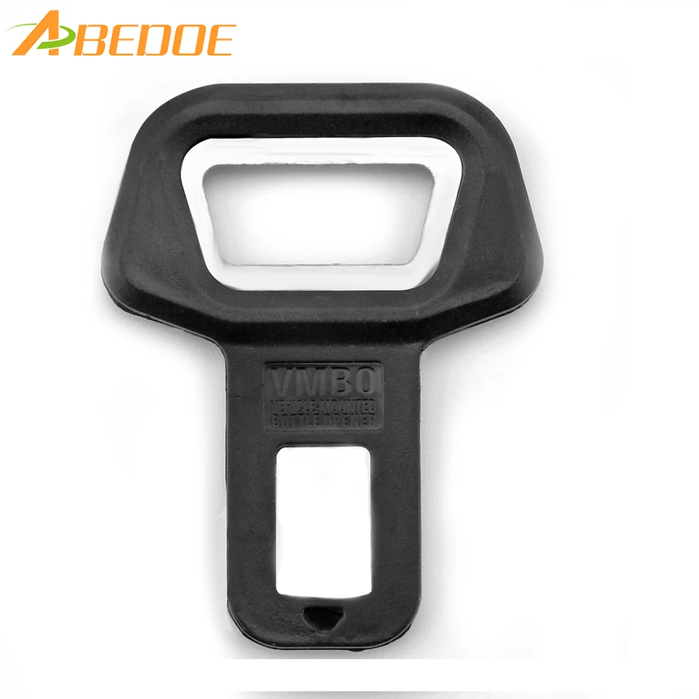 ABEDOE 1Pcs Universal Vehicle Mounted Bottle Opener Seat Belt Socket
