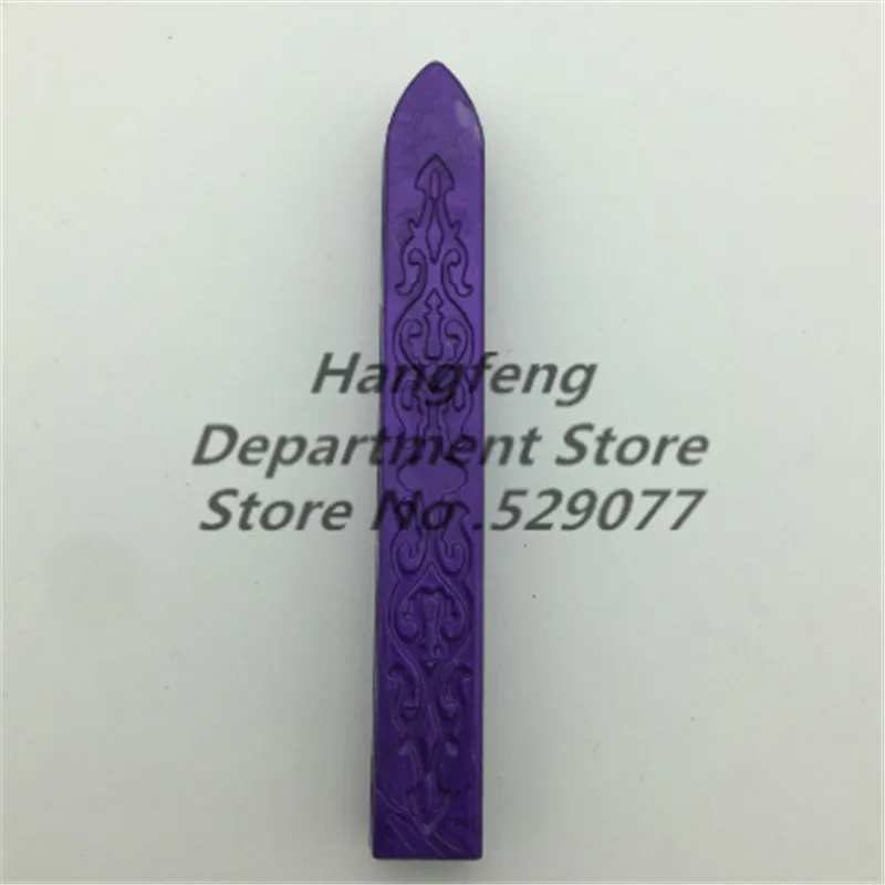 10 цветов уплотнение специальный штамп пчелиный воск файл конверт siillo DIY приглашение брендинг краски штамп аксессуары печать воск - Цвет: purple