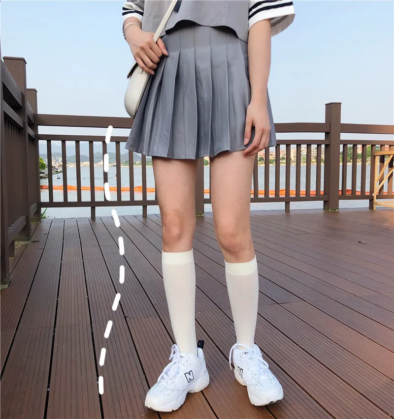 Матросское платье высокого класса JK японская школьная форма сладкий матросский воротник рубашка и юбка с бантом Бабочка вышивка
