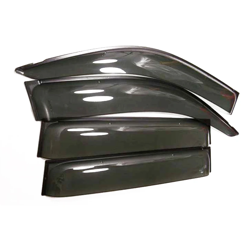 

Exterior Visor Vent Window Sun Rain Guard Deflectors Shade 4pcs For Toyota Land Cruiser Prado FJ150 2010-2018