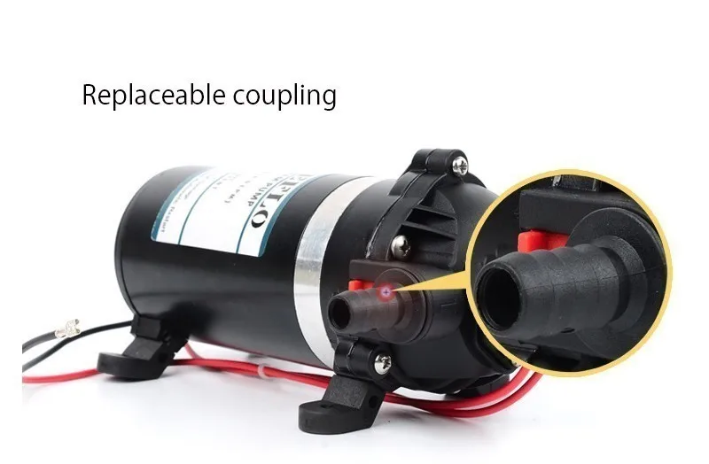 160psi AC 110v/220v Water Pump High Pressure Diaphragm Pump 9.5m lift Submersible pumps For Chemical DP-160s