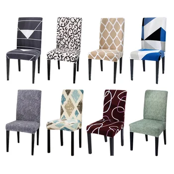 

Stretch Chair Covers for Wedding Removable Anti-dirty Spandex Elastic Chair Cover Office Dining Chair Slipcover housse de chaise
