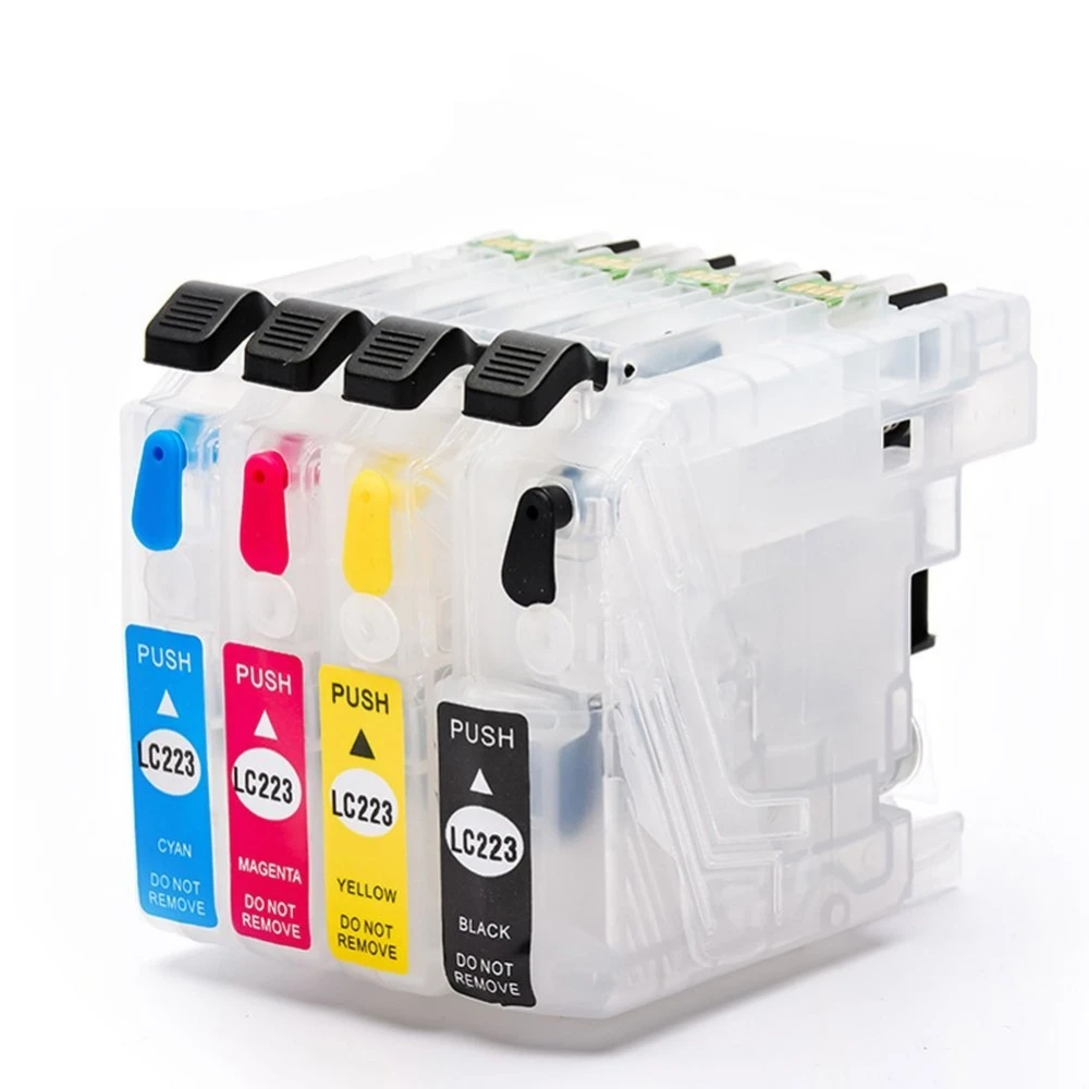 LC223 refillable ink cartridge for brother DCP J562DW MFC J480DW J680DW