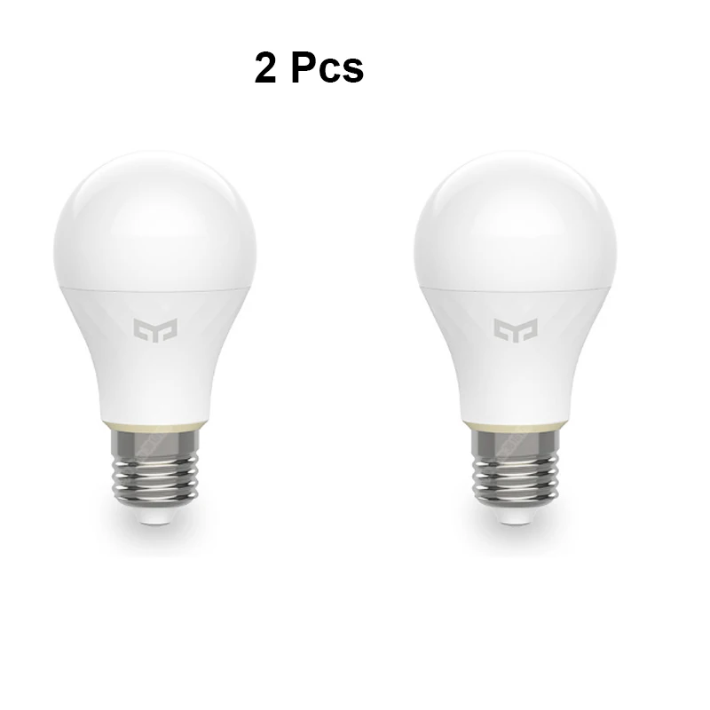 Xiao mi jia Yeelight Smart E27Bulb, умная свеча E14, светильник, прожектор Bluetooth Mesh Edition работает с приложением mi Home - Цвет: 2 pcs