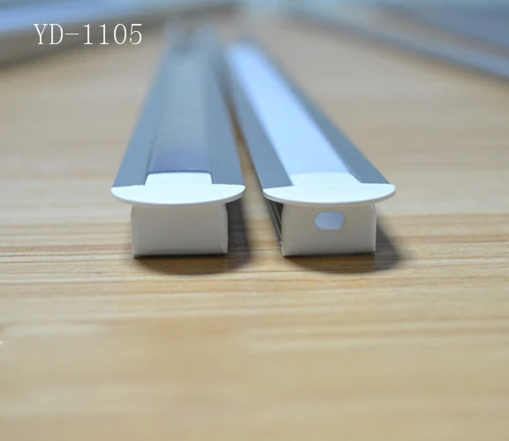 

Free Shipping DHL 2000mmX22mmX11.7mm 15pcs/lot 2 meters/pcs 6000 Series Grade LED aluminium profile for led strips decoration