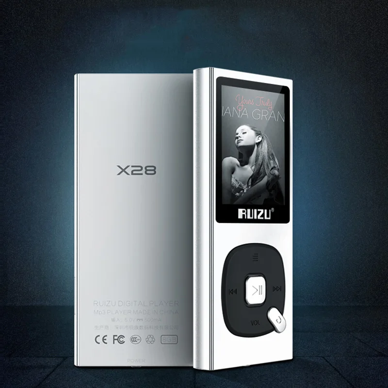 Оригинальный MP3 плеер RUIZU X28 8 ГБ Hifi качество звука без потерь музыкальный с fm
